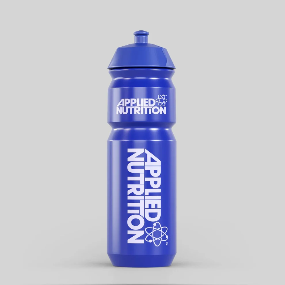 CLEAR WATER BOTTLE 750ML -  BLUE CAP