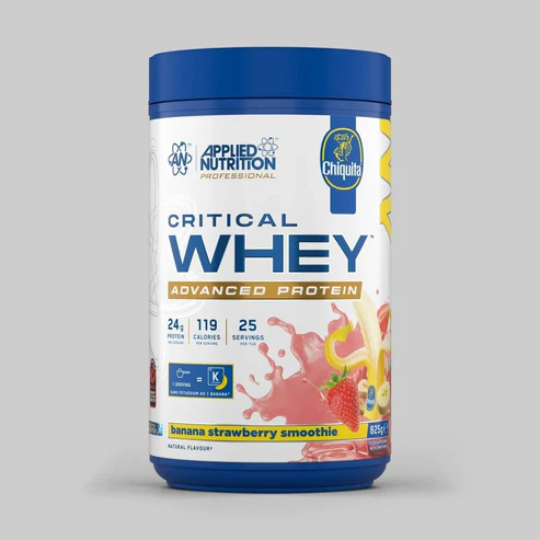 CRITICAL WHEY 825G CHIQUITA BANANA STRAWBERRY