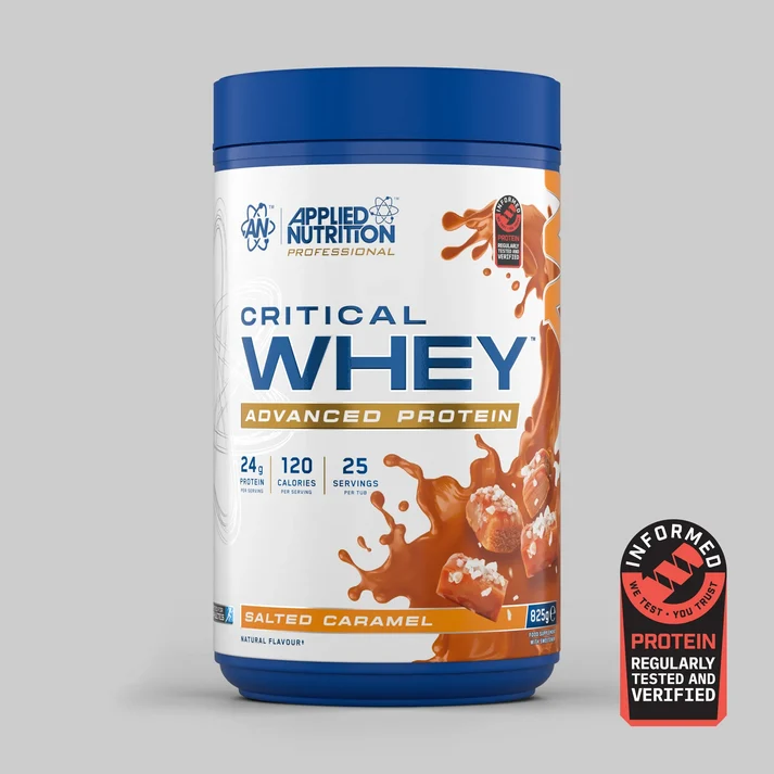 CRITICAL WHEY 825G SALTED CARAMEL