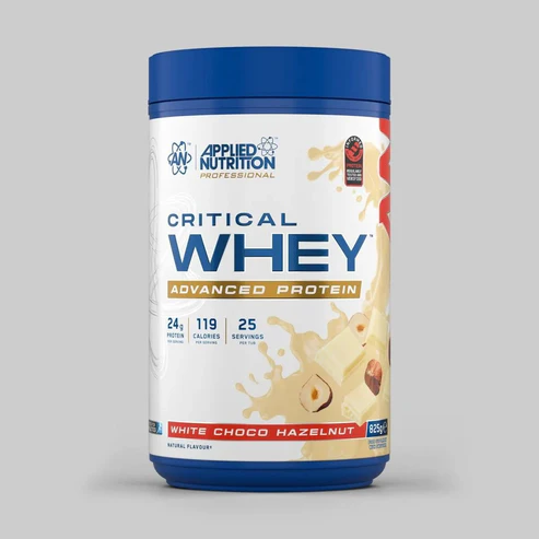 CRITICAL WHEY 825G WHITE CHOCO HAZELNUT