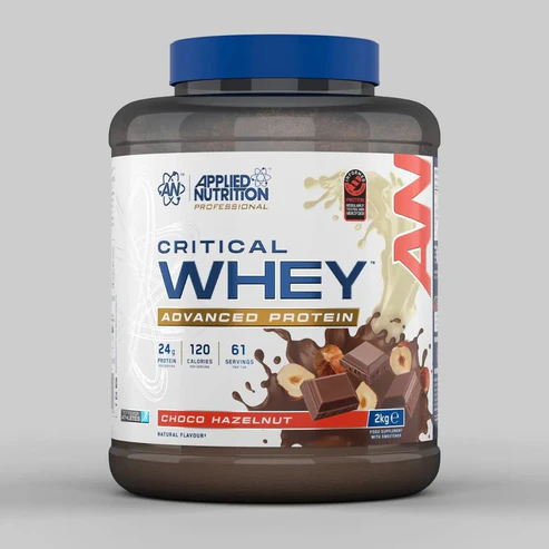 CRITICAL WHEY CHOCO HAZELNUT 2KG
