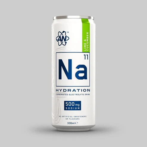 NA11 HYDRATION - CARBONATED ELECTROLYTE DRINK 330ML LIME & CUCUMBER