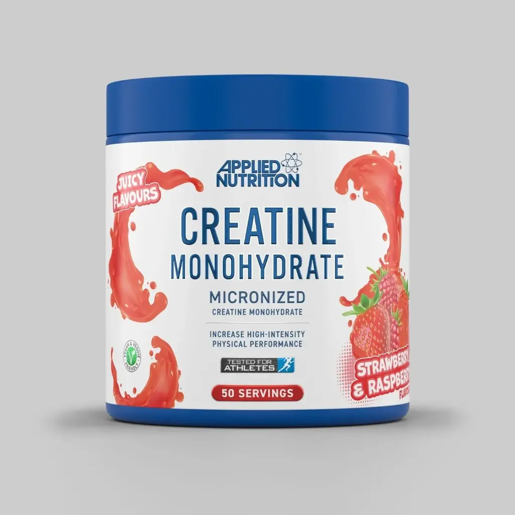 CREATINE MONOHYDRATE 250G - STRAWBERRY & RASPBERRY