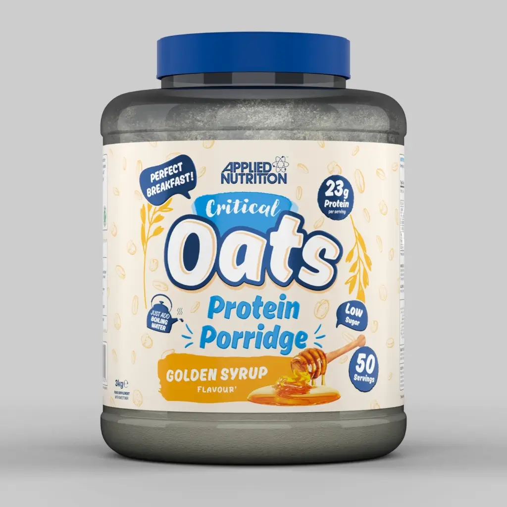 CRITICAL OATS PROTEIN PORRIDGE GOLDEN SYRUP 3KG