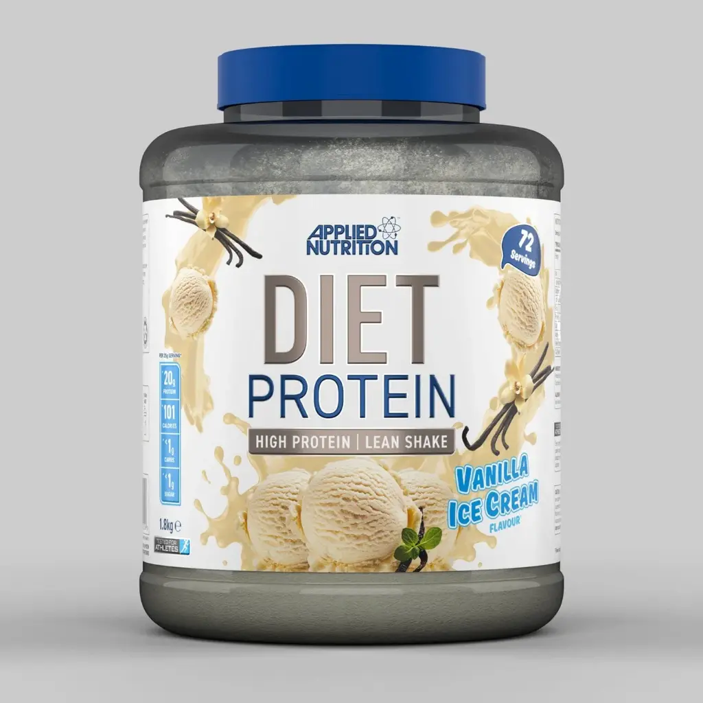 DIET WHEY VANILLA ICE CREAM 1.8 KG