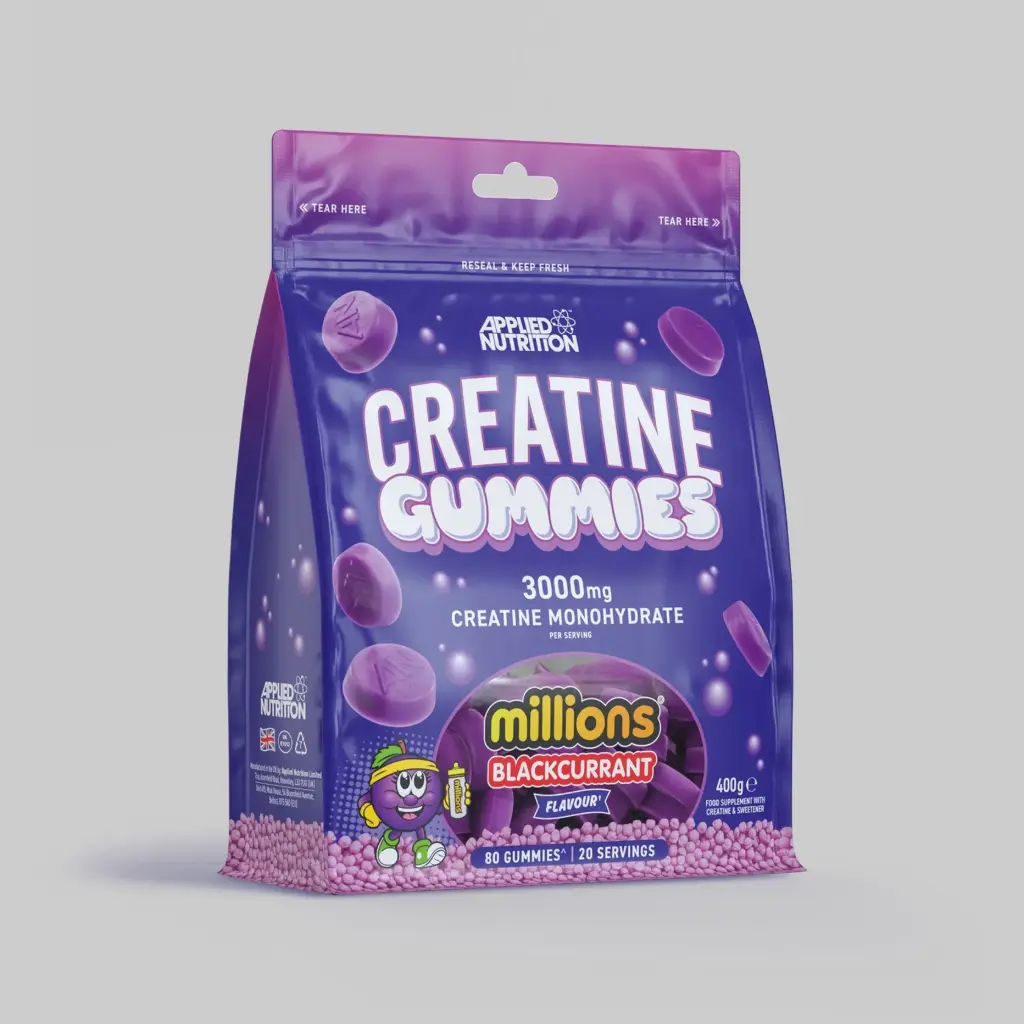 CREATINE GUMMIES millions Blackcurrant 3000mg