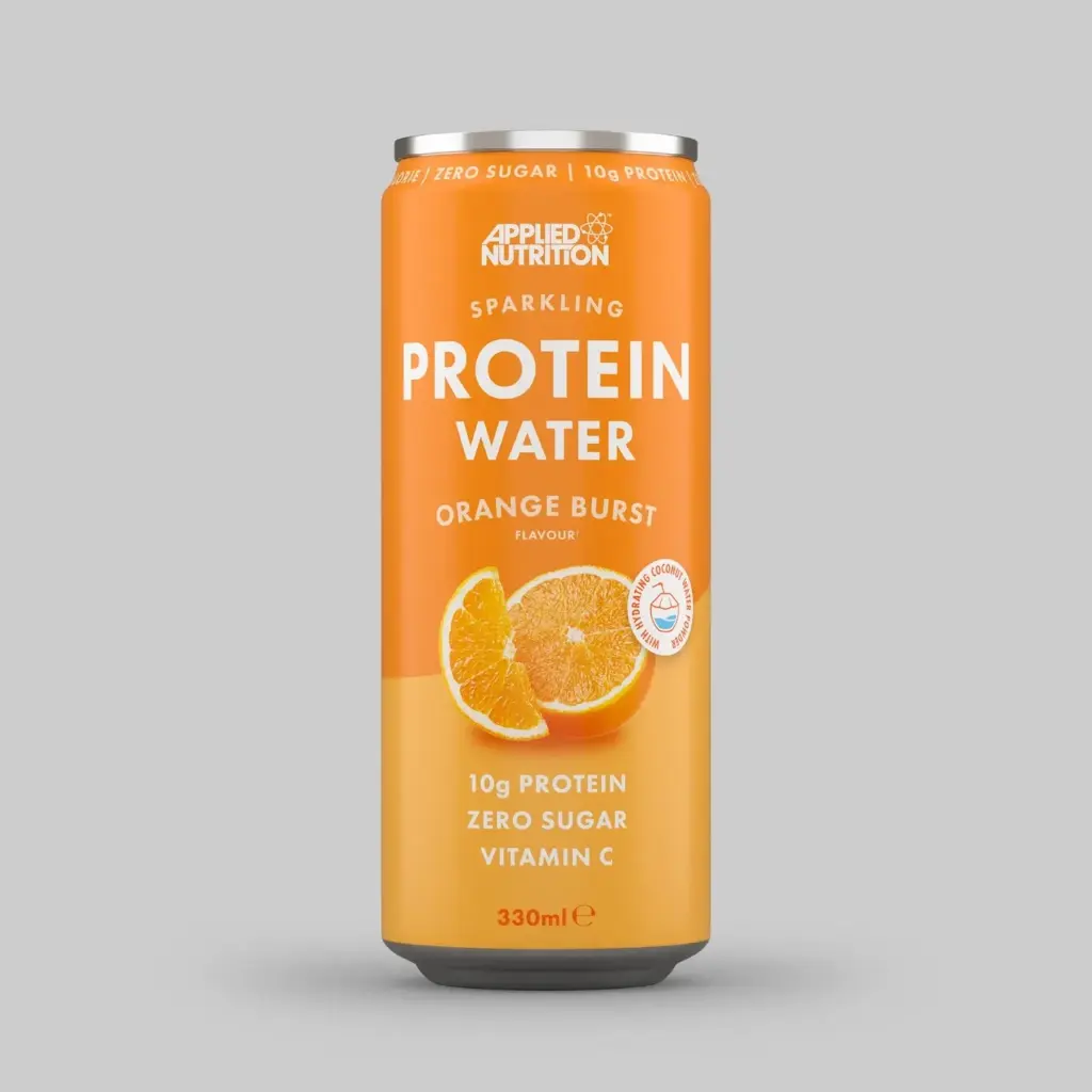 SPARKLING PROTEIN WATER ORANGE BURST CAN 330ML