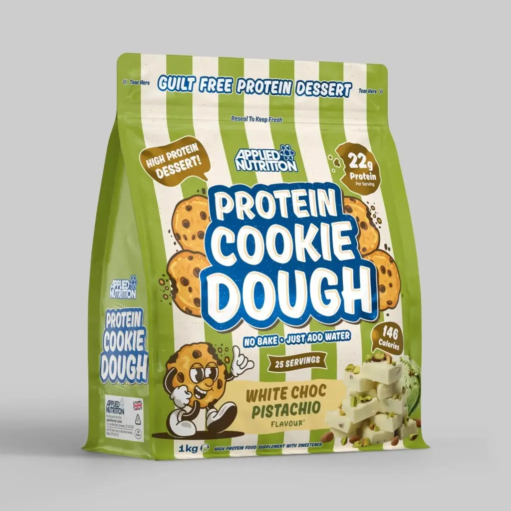 COOKIE DOUGH 1KG - WHITE CHOCOLATE PISTACHIO