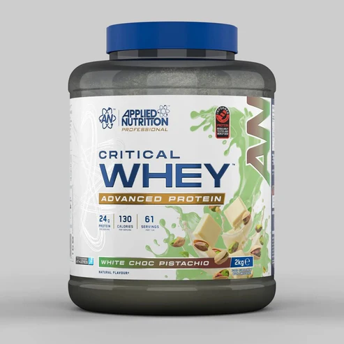 [200011] CRITICAL WHEY WHITE CHOC PISTACHIO 2KG