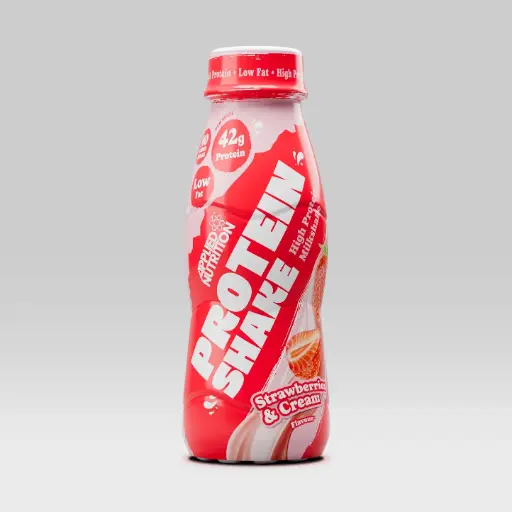 RTD HIGH PROTEIN SHAKE 500ML STRAWBERRIES & CREAM 