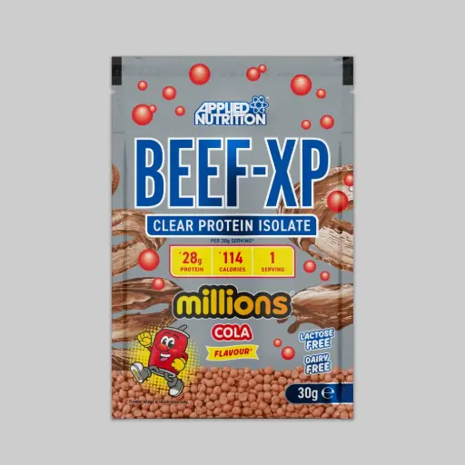 SAMPLE SACHET 30g BEEF-XP COLA MILLIONS