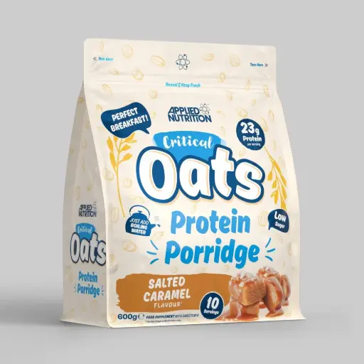 CRITICAL OATS PROTEIN PORRIDGE SALTED CARAMEL 600G